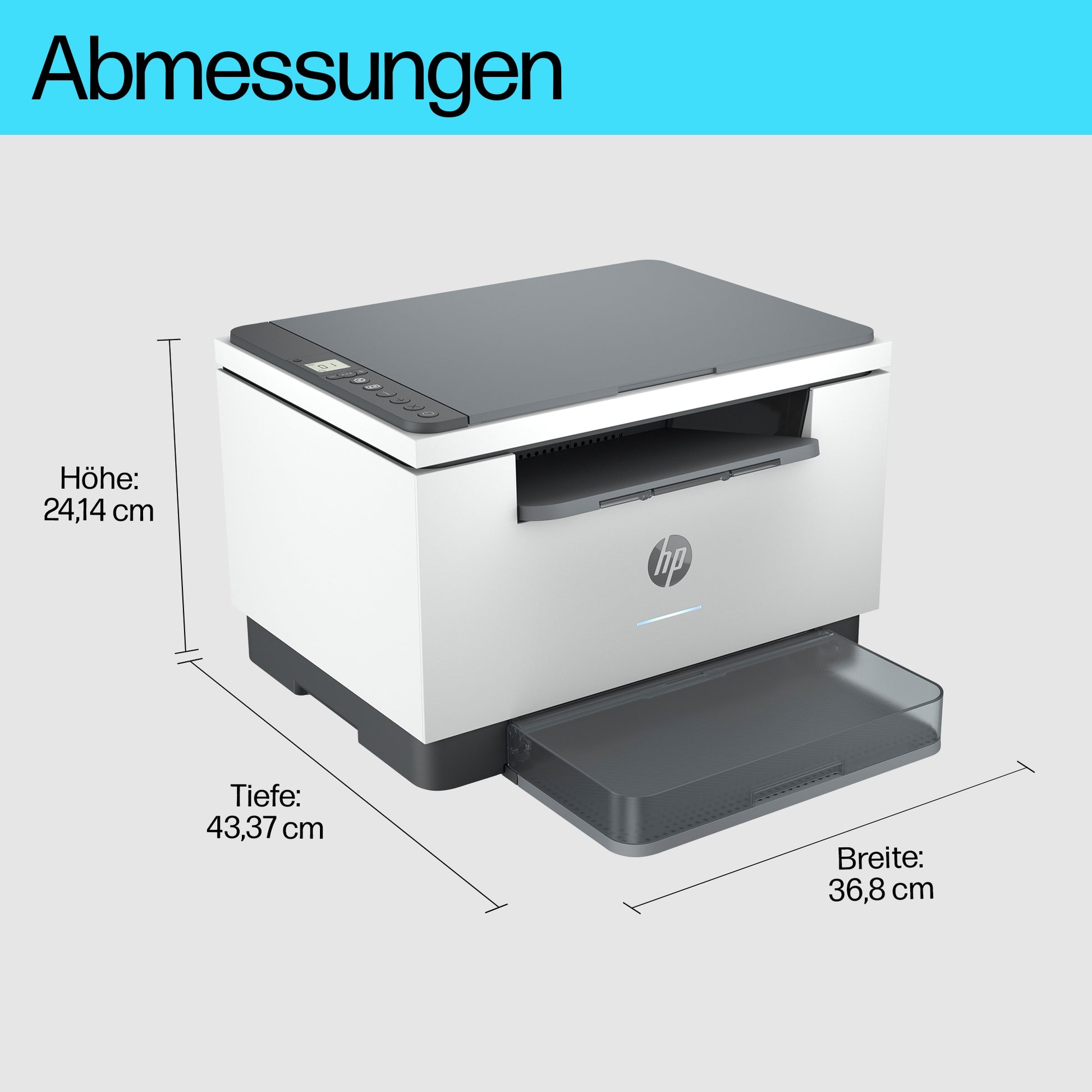 HP LaserJet MFP M234dw – Drucken, Scannen, Kopieren
