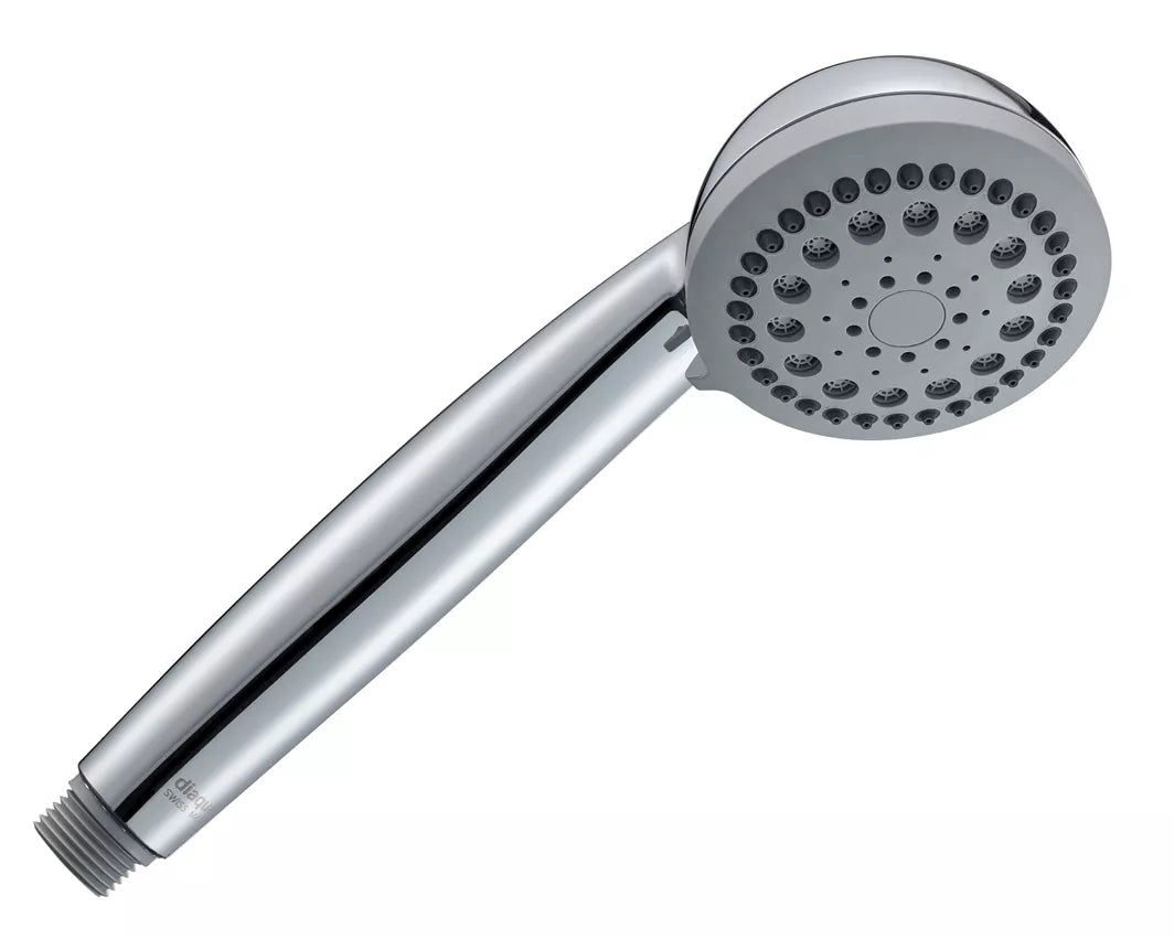 Diaqua Handbrause Duchessa – 24×8 cm, ABS/Silikon, Chrom