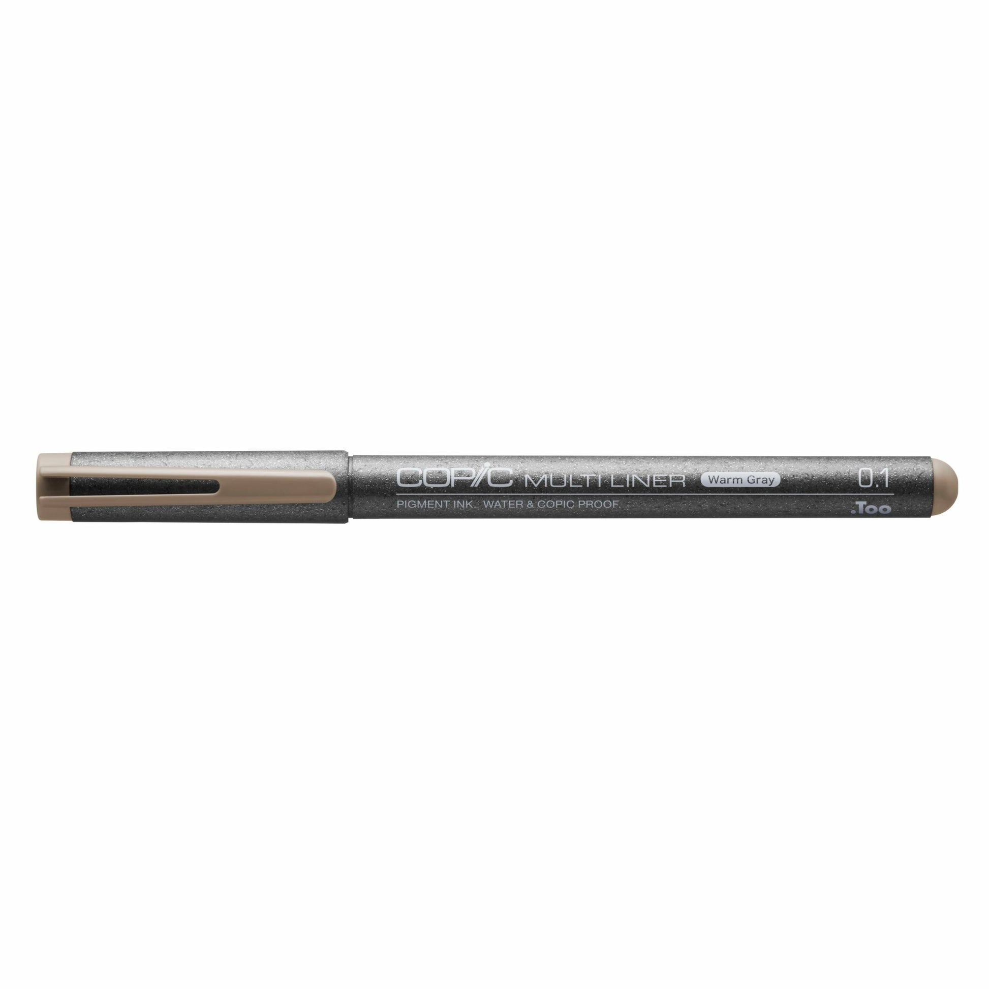 Copic Multiliner Fineliner – 0,1 mm, warmes Grau, 1 Stk., wasserfest