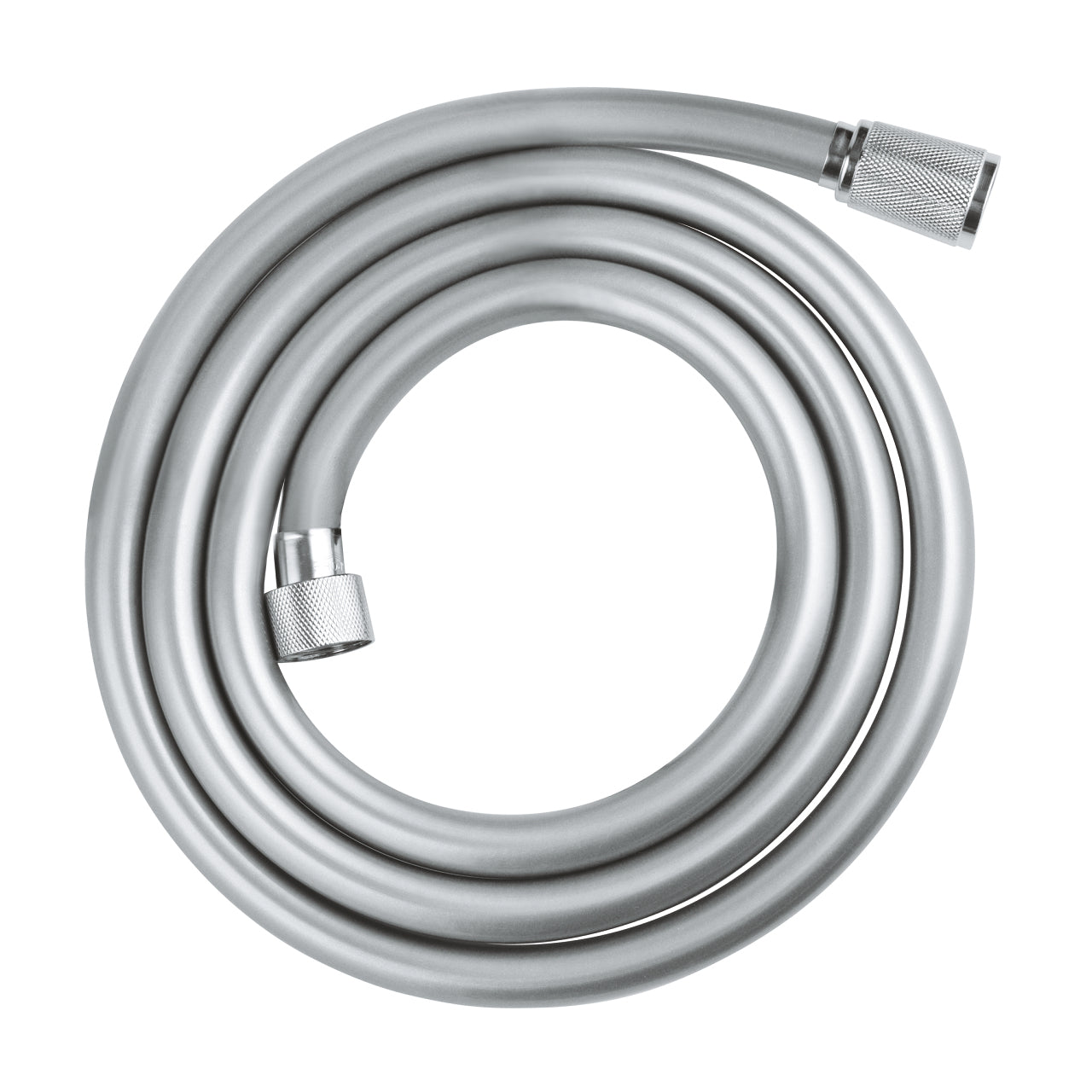 GROHE VitalioFlex Trend Duschbrauseschlauch – 175 cm, Polyethylen, Chrom/Silber, 1/2" Anschluss