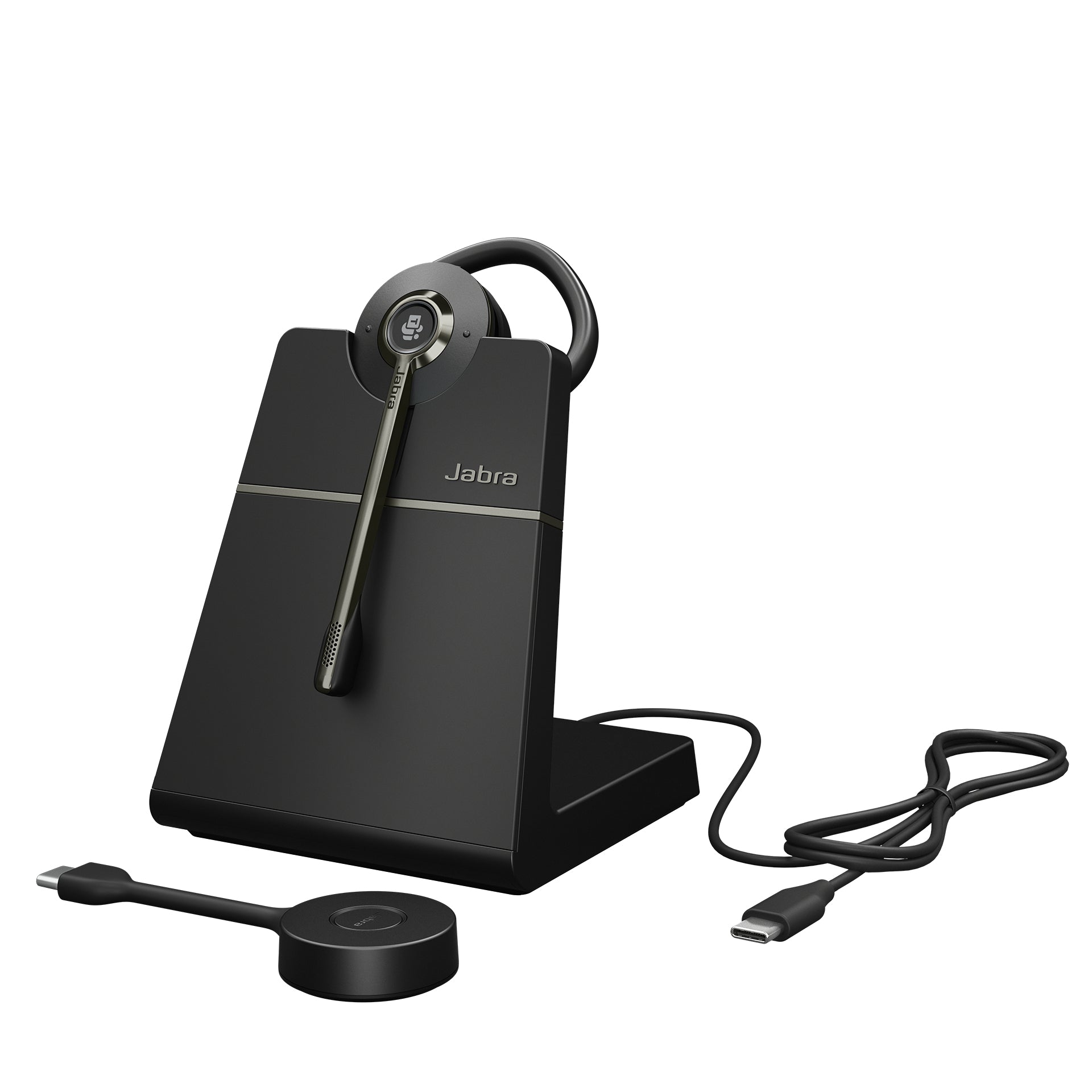 Jabra Engage 55 SE – Mono Headset – DECT – für Microsoft Teams – schwarz – bis 9 h