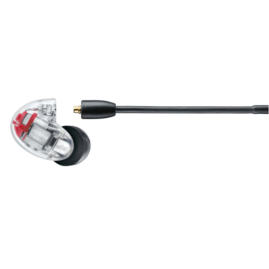 Shure SE846 Gen. 2 – In-Ear Kopfhörer – 3,5 mm, Inline-Fernbedienung mit Mikrofon – Transparent