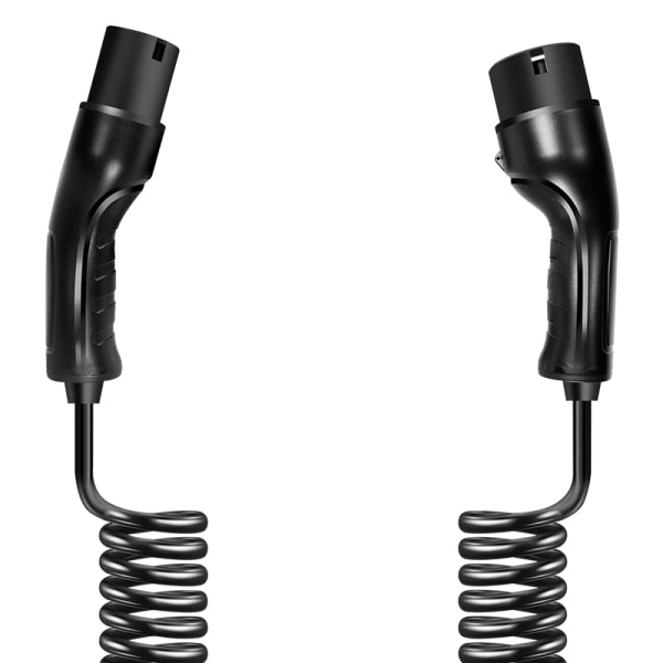 LogiLink Typ 2 Stromkabel – Typ 2–Typ 2, 5 m, 11 kW (3-phasig, 22 A), IP65, schwarz