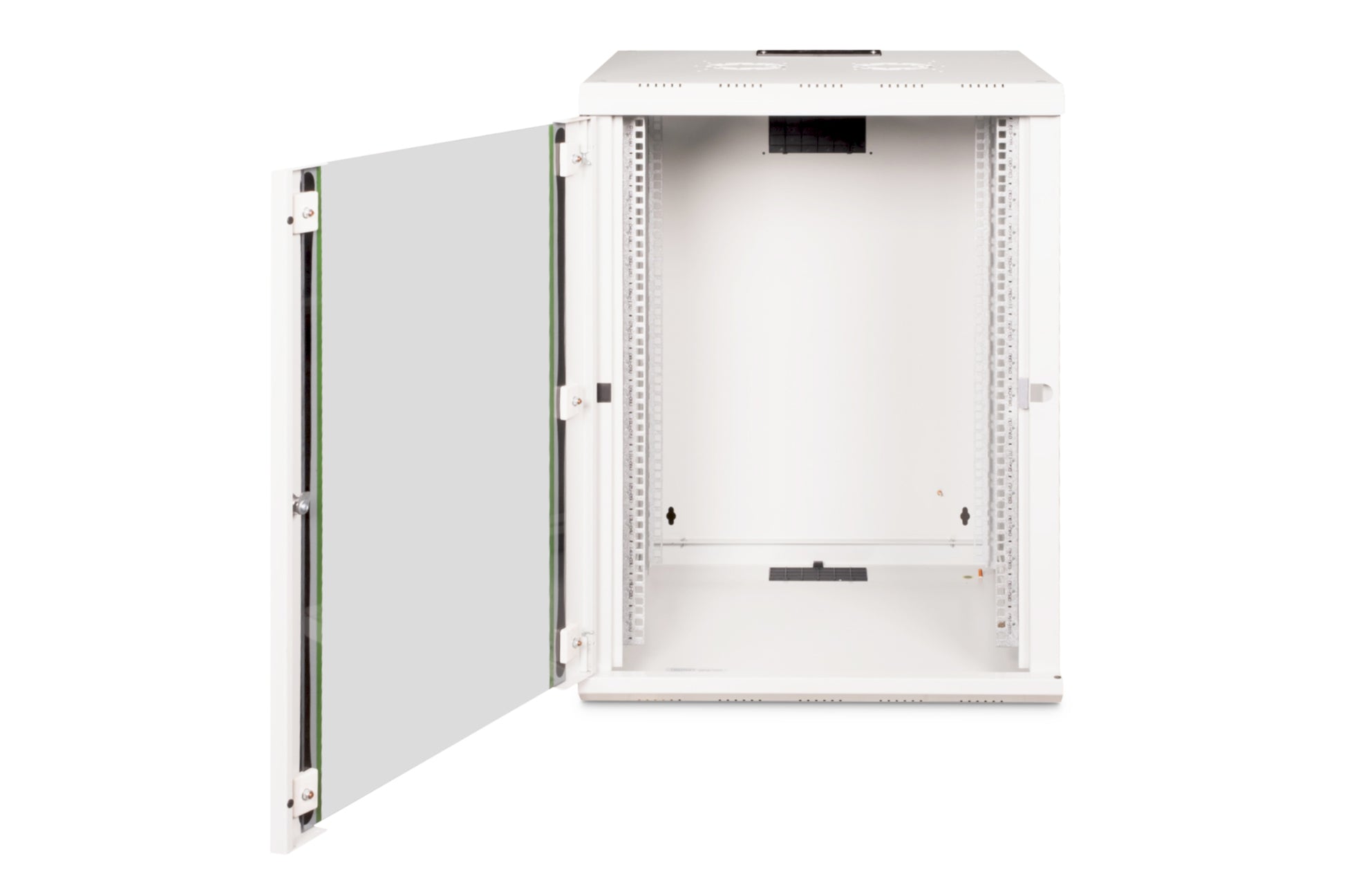 Digitus Unique – 19" Wandverteiler 16U, IP20, abschliessbar, 600 × 600 × 820 mm, lichtgrau, Stahl