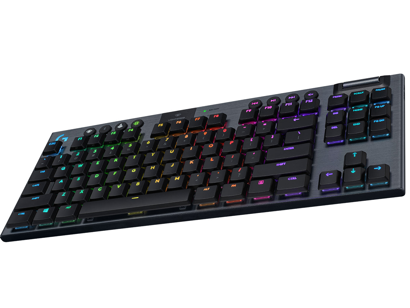 Logitech G G915 TKL – Gaming-Tastatur TKL – Mechanisch – Bluetooth & 2,4 GHz (USB-A Empfänger) – RGB