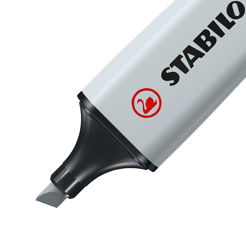 STABILO BOSS Original Textmarker seidengrau – Keilspitze, 2–5 mm
