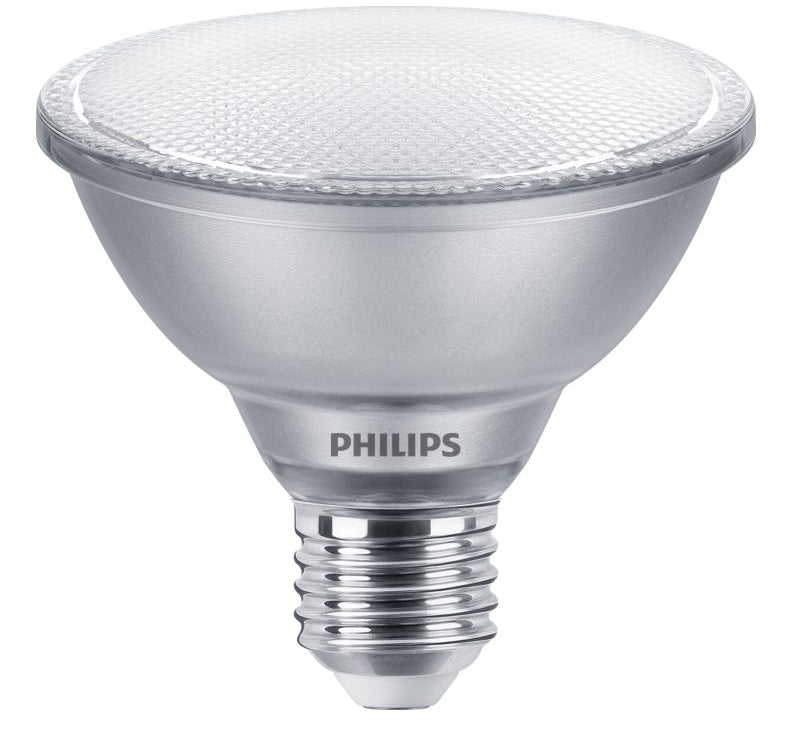 Philips MAS LED-Reflektor PAR30S E27 – 9,5 W dimmbar, 820 lm, 4000 K neutralweiss, 25°, für Hochvolt