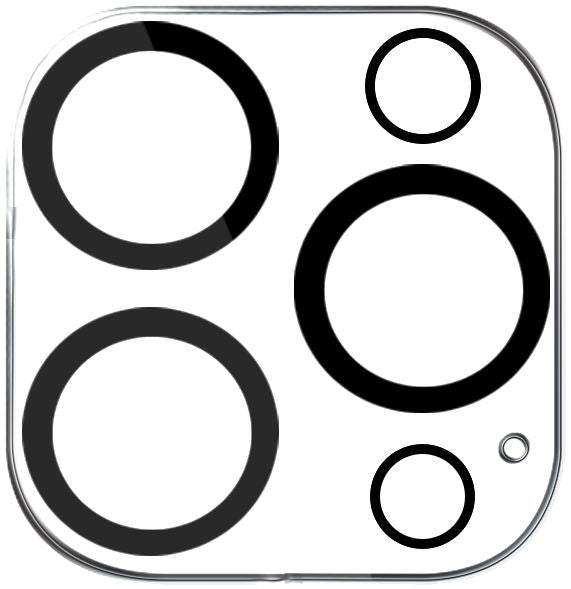 eSTUFF ES501014 – Linsenschutz – Gehärtetes Glas – für iPhone 14 Pro, iPhone 14 Pro Max – Transparent