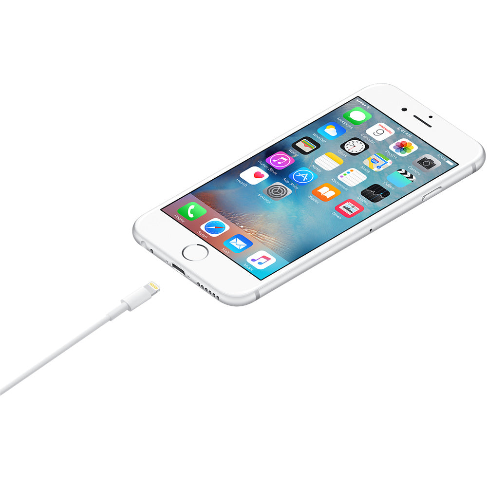 Apple USB-A-zu-Lightning-Kabel – 1 m, weiss, USB 2.0 (480 Mbps)