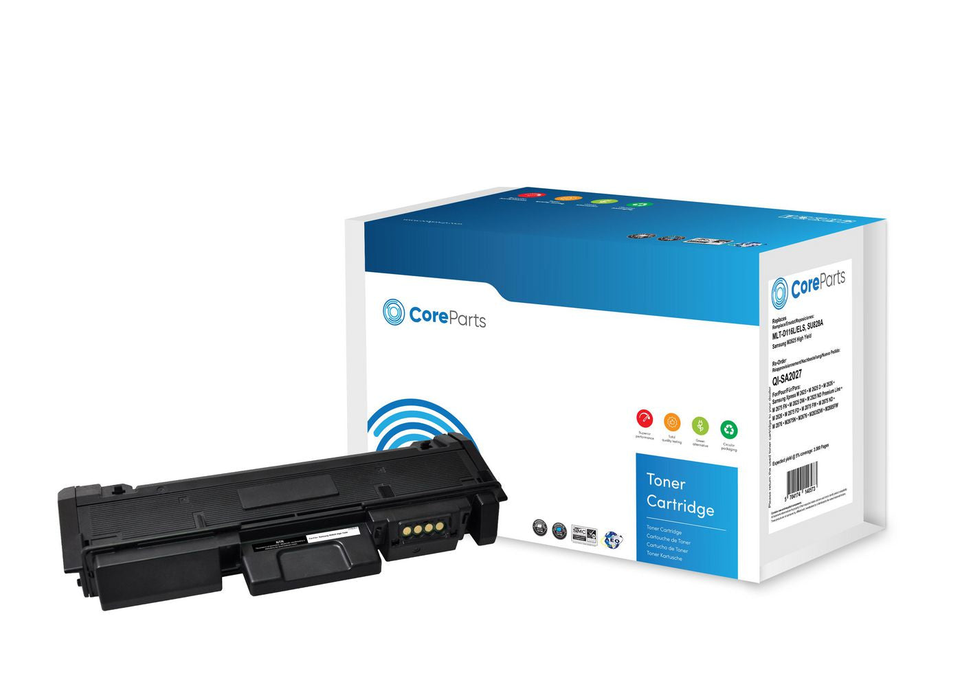 CoreParts MLT-D116L (MLT-D116L/ELS) Schwarzer Toner – Kompatibel XL – 3'000 Seiten – für Samsung M2625