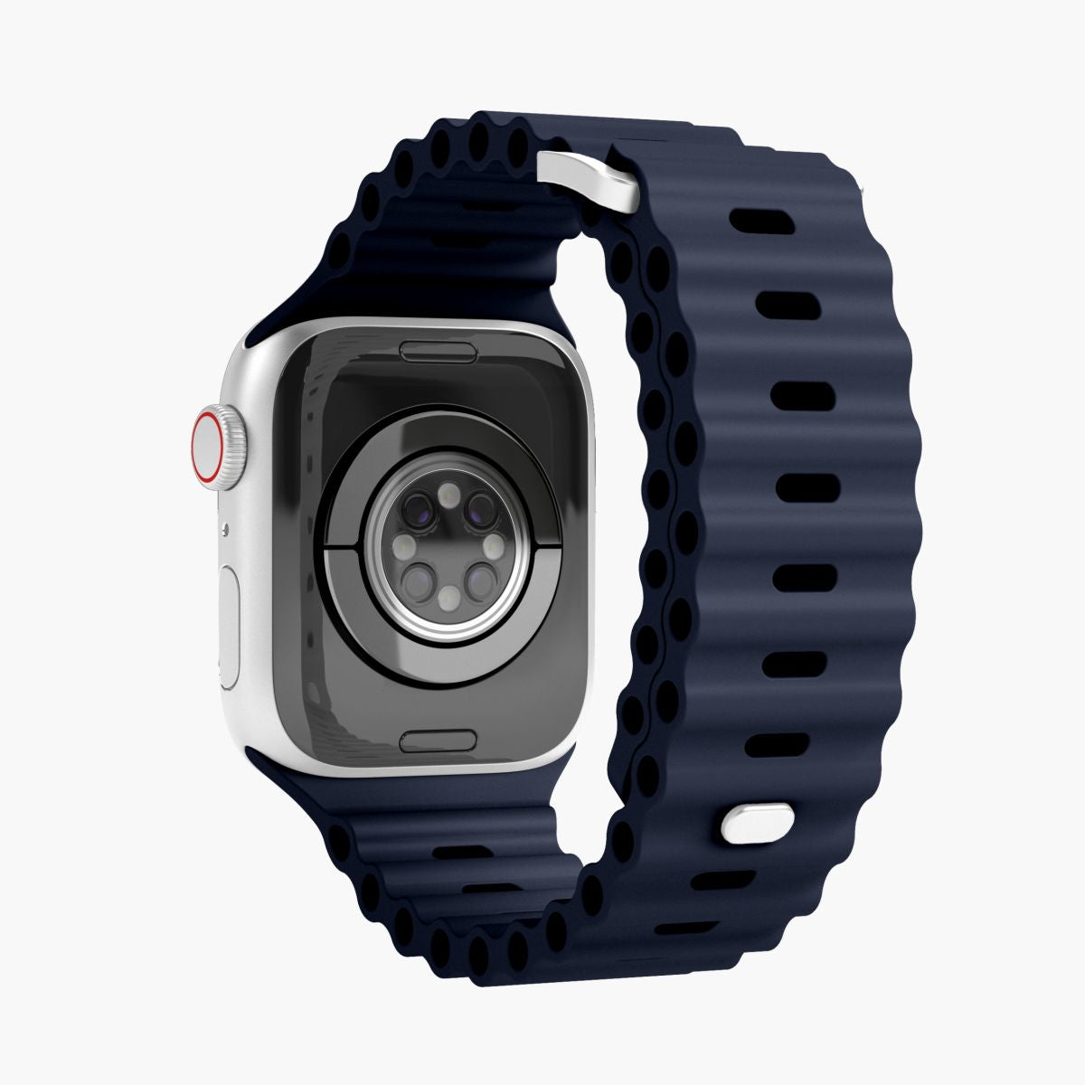 Vonmählen Wave Band 1 – Armband – für Apple Watch 40–42 mm, Navy, Elastomer (TPR)