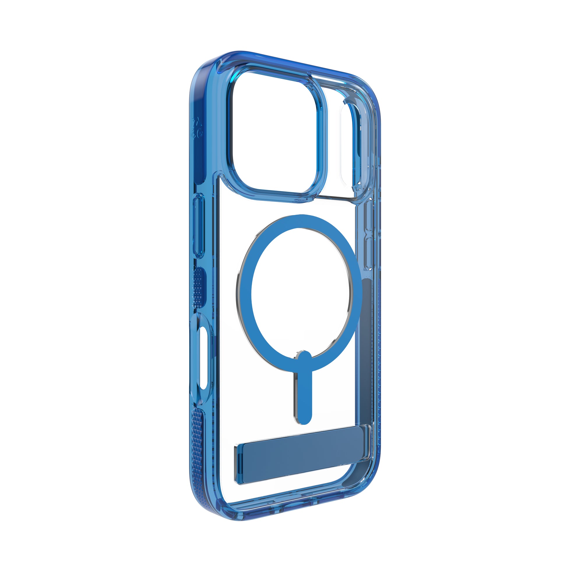 ZAGG Santa Cruz Snap Backcover – für Apple iPhone 17 Pro – Graphen, Blau/Transparent, bis 4 m sturzsicher