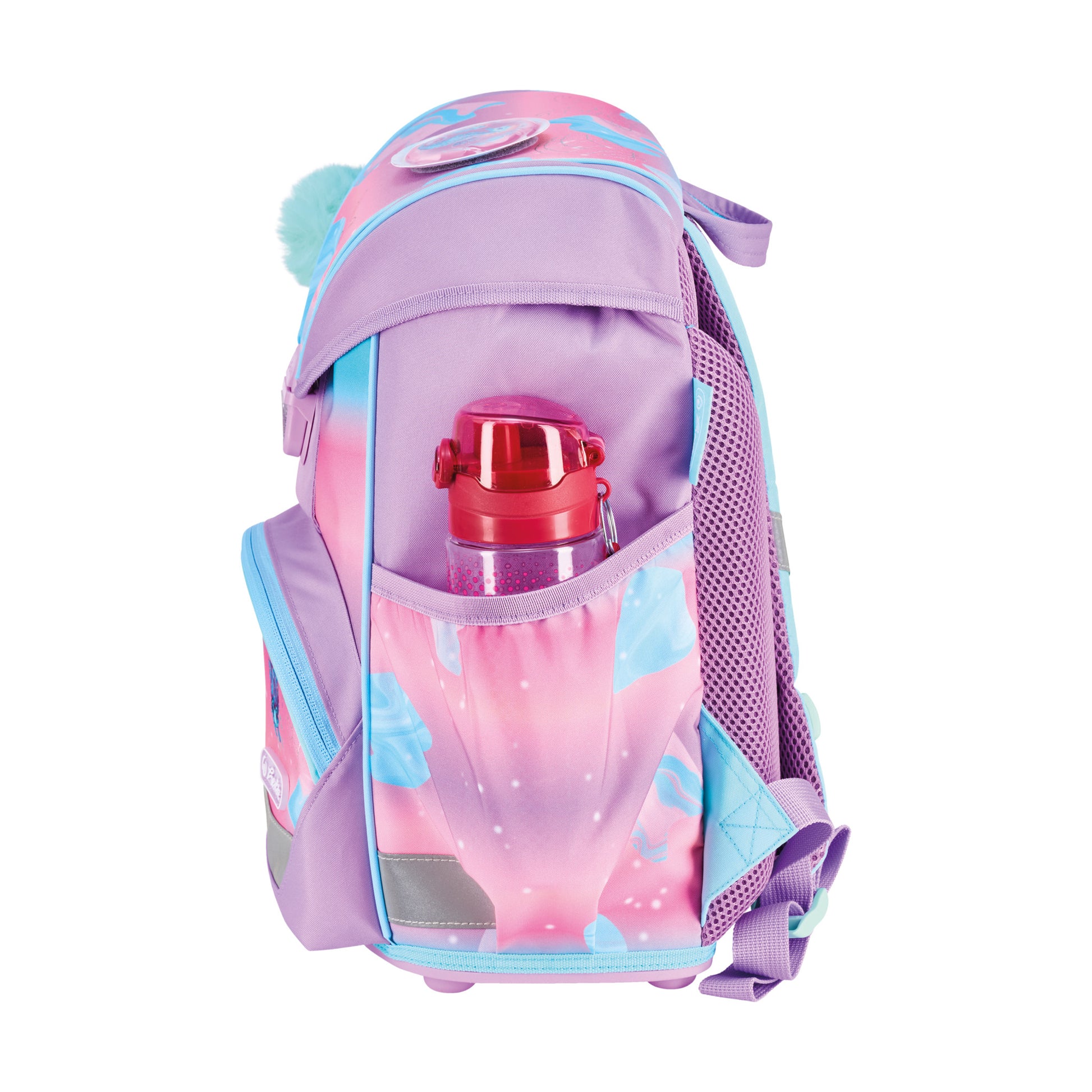Herlitz UltraLight Plus – Schulrucksack-Set 4-teilig, Meerestiere, 16 l, 28×36×21 cm