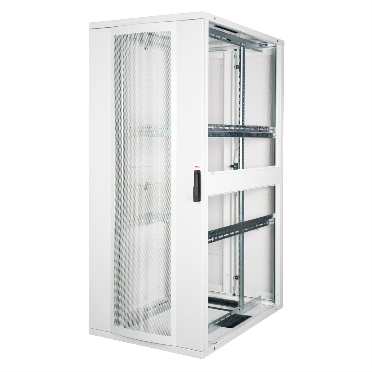 ROLINE Pro – 19" Netzwerkschrank 42U, IP20, abschliessbar, 800 × 1200 × 1970 mm, lichtgrau, Stahl