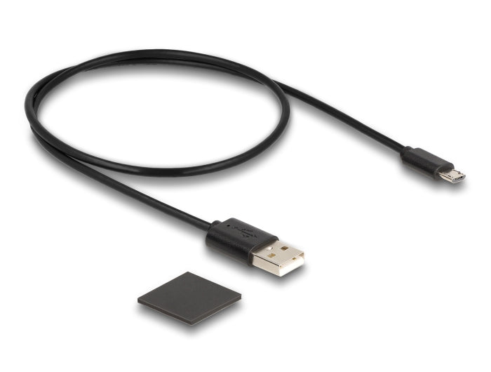 DeLOCK HDMI Splitter, 1× HDMI In / 2× HDMI Out, 4K@60 Hz, HDR, HDCP 1.4/2.2, Downscaler, Schwarz