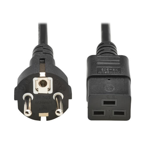 Eaton Netzkabel, Schuko auf IEC C19, H05VV-F, 16 A, 2,5 m