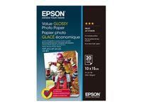 Epson Value Fotopapier – 102 × 152 mm, 20 Blatt