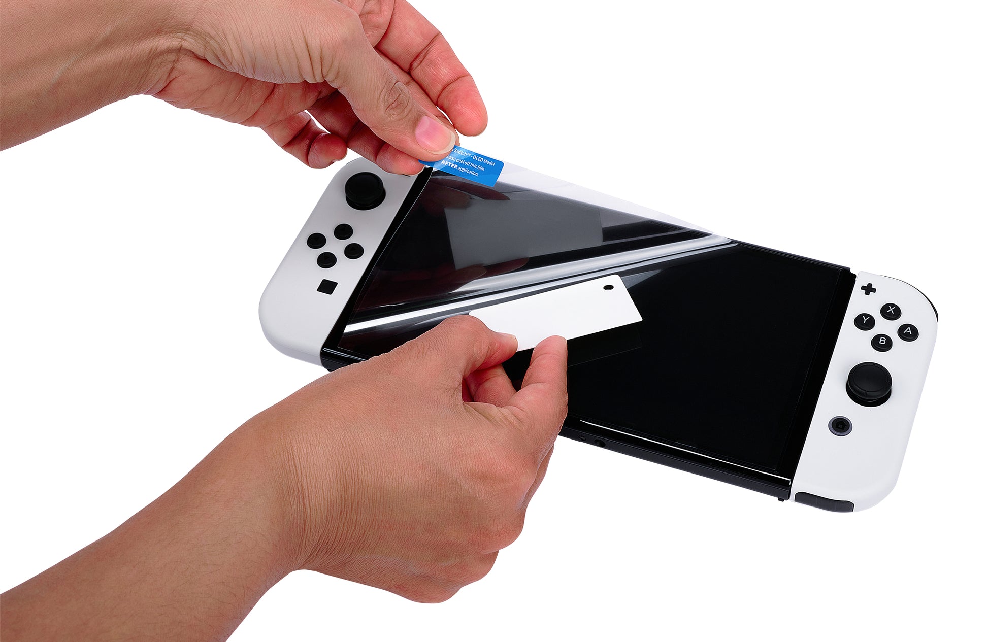 PowerA Displayschutz, Antireflex – für Nintendo Switch OLED/Switch/Switch Lite – 3er-Pack – mit Applikator