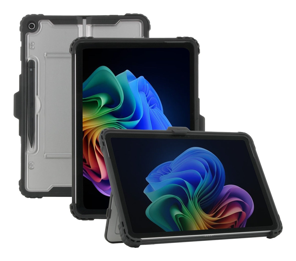 Mobilis Tablet-Hülle für Surface Pro 12 – Schwarz