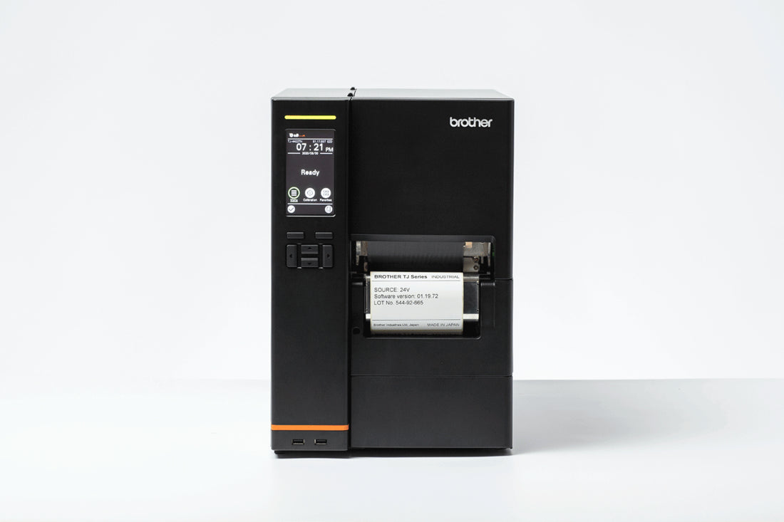 Brother TJ-4522TN – Etikettendrucker, Thermodirekt, bis 104 mm, USB, 300 dpi, 305 mm/s, Touchscreen