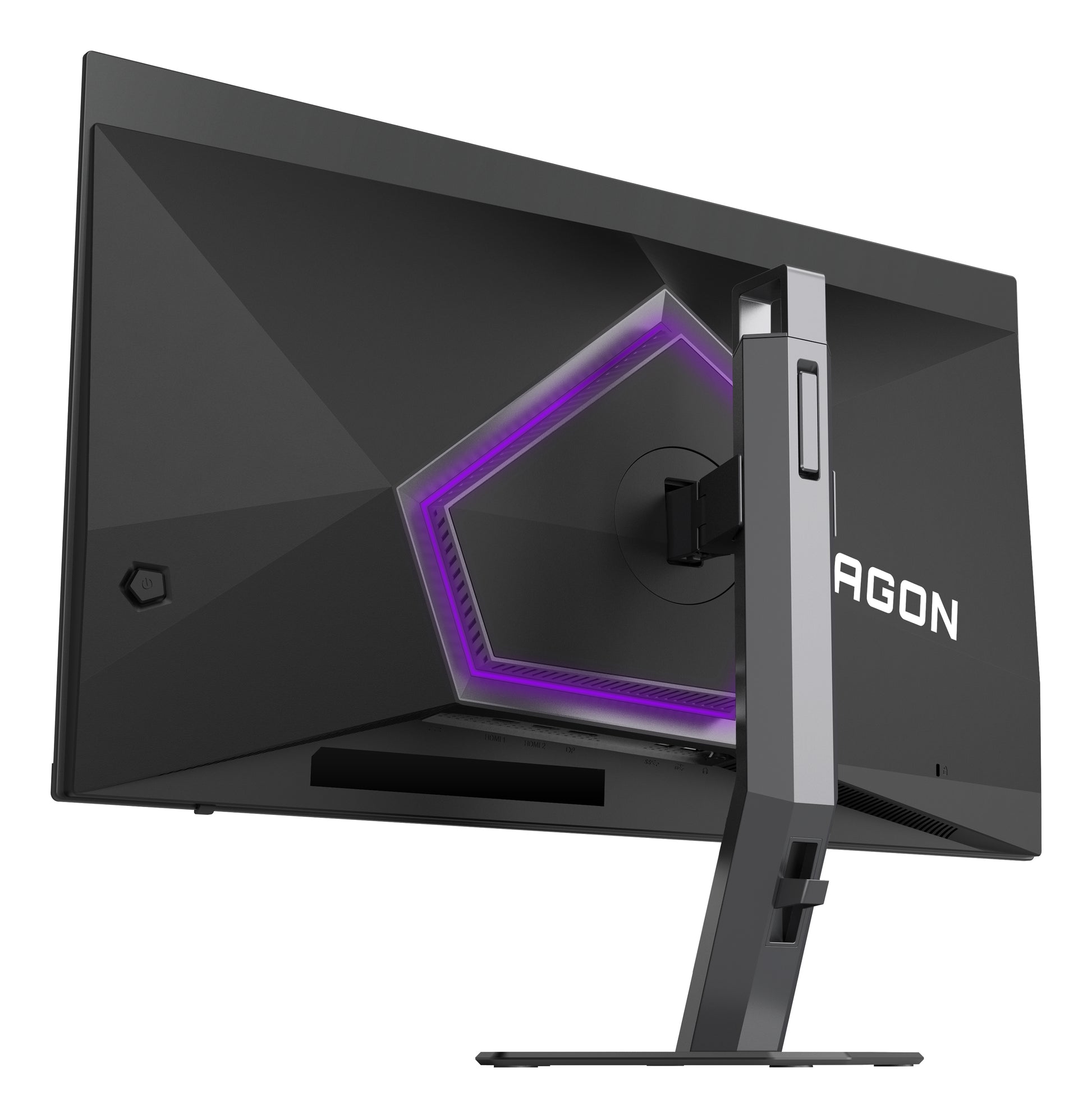 AOC AG276QKD2 – Monitor, 26,5", IPS, 500 Hz, USB-C, Gebogen, Eingebaute Lautsprecher, Adaptive Sync, Schwarz