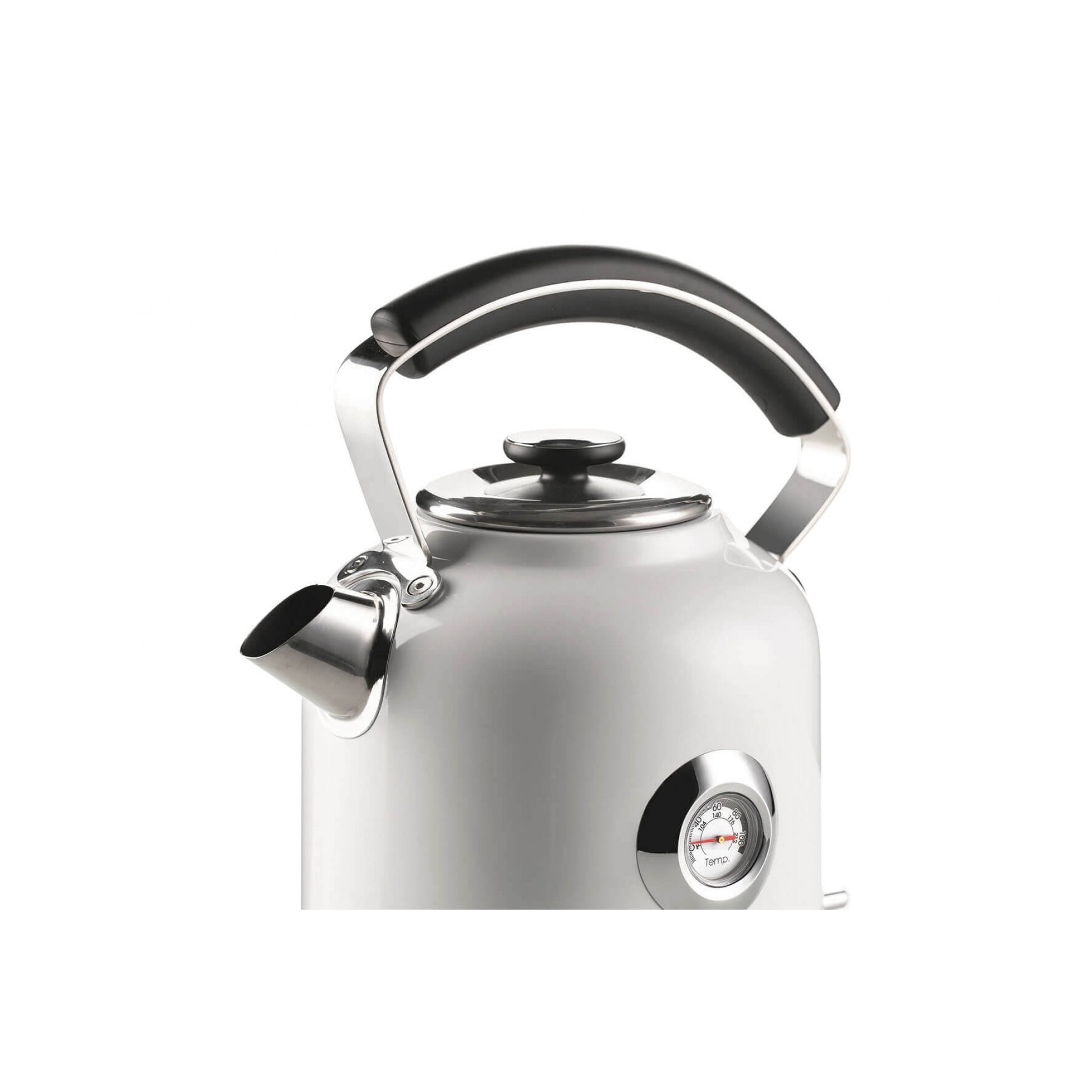 Ariete Wasserkocher – 1,5 l, Edelstahl, Weiss, ARI-2854-MOD-WH