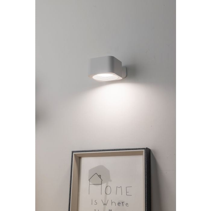 EGLO Wandleuchte Muraglie – 140 lm, 5 W, 2700–6500 K, dimmbar (Touch), Akku, weiss