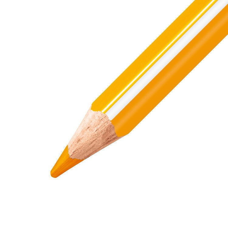 STABILO Buntstift Trio – Jumbo, Dreikant, Minen-Ø 4,2 mm, Einzelstift Gelb