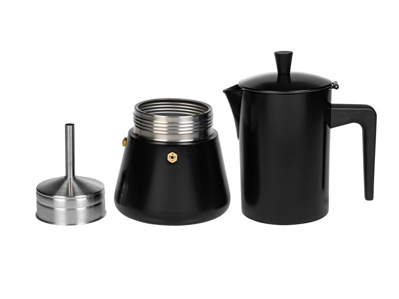 Furber. Furber F01680 Kapselmaschine – 0,5 l, schwarz, 12,5 × 25,5 × 16 cm