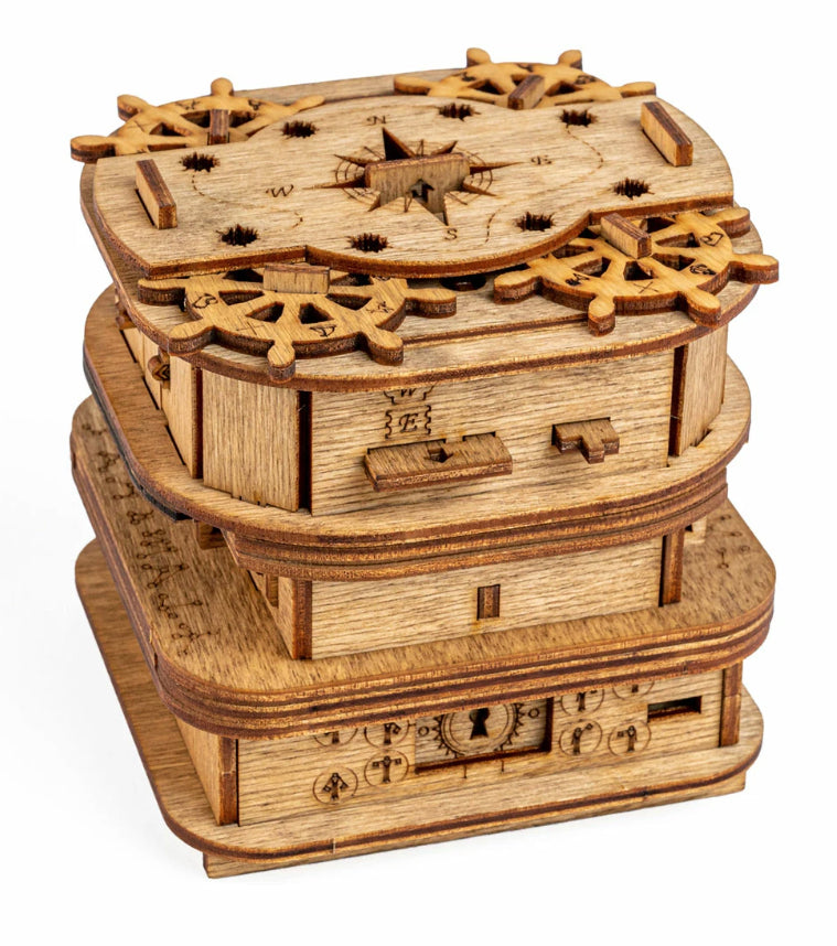 iDventure Cluebox – Davy Jones Locker – Knobelbox, 1–2 Spieler, ab 14 Jahren, 90 Min., DE