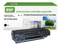 esr 83A (CF283A) Schwarzer Toner – Kompatibel – 3'000 Seiten – für HP