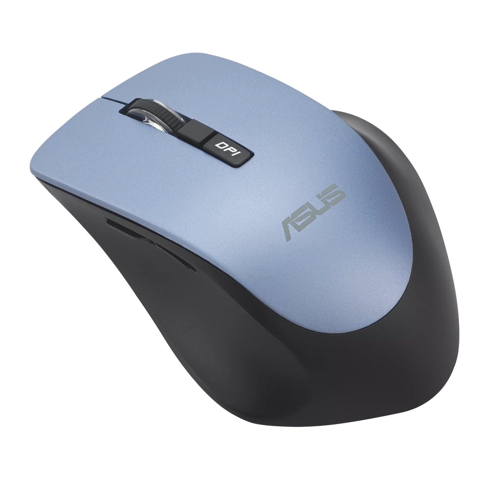 ASUS WT425 Office – Maus – Kabellos (2,4 GHz), 1600 DPI, Rechts, Schwarz, Königsblau