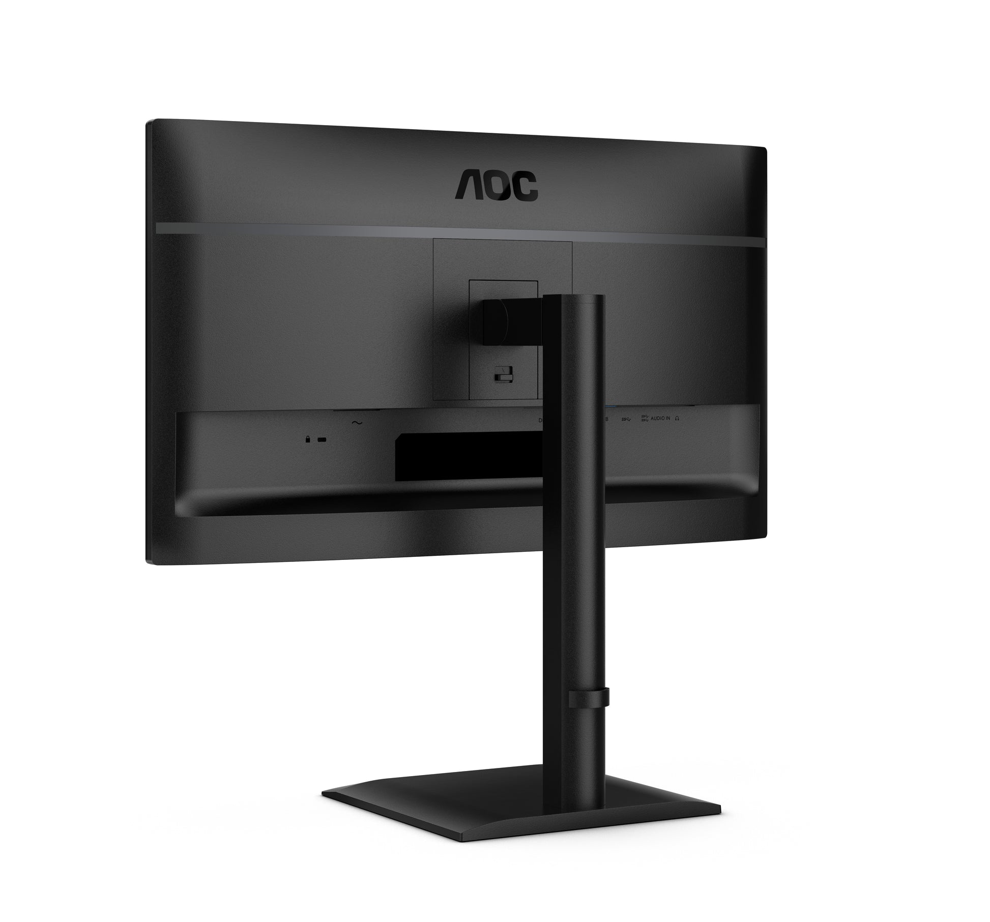 AOC 24E4U – Monitor, 23,8", IPS, 120 Hz, 300 cd/m², USB-Hub, Integrierte Lautsprecher, VESA 100 × 100, Schwarz