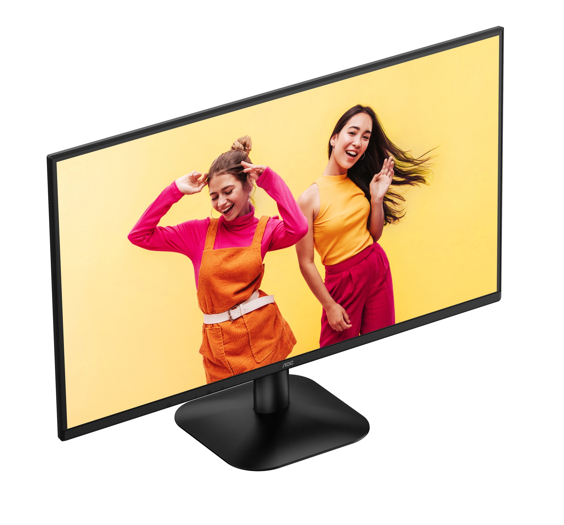 AOC Q27B35S3 – Monitor, 27", 2560 × 1440 (WQHD), IPS, 120 Hz, Integrierte Lautsprecher, Adaptive Sync, Schwarz