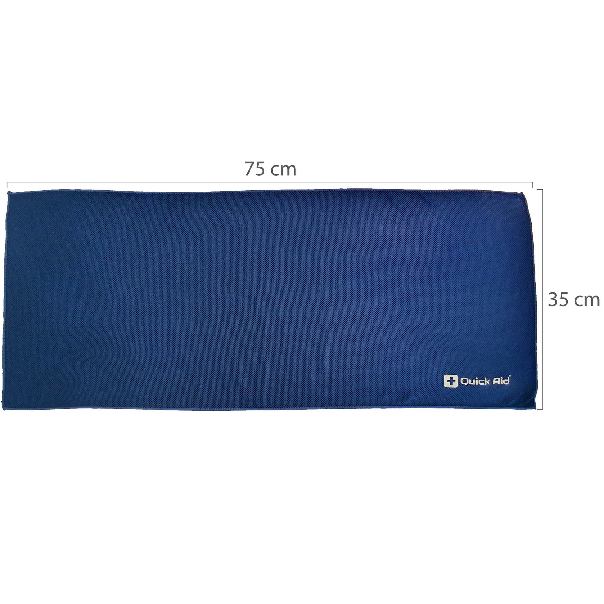 Quick Aid Kühlkissen – 34 × 80 cm, blau