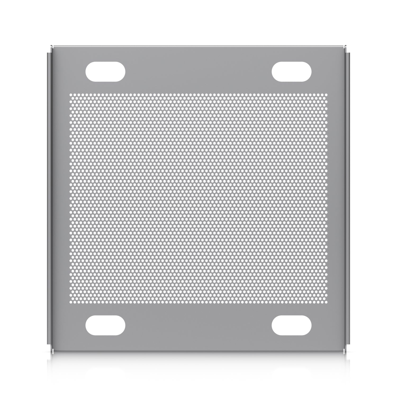 Ubiquiti UACC-RACK-SHELF-TL Regalboden – perforiert, grau, B 460 × H 27,4 × T 453,8 mm, für toolless Mini-Rack