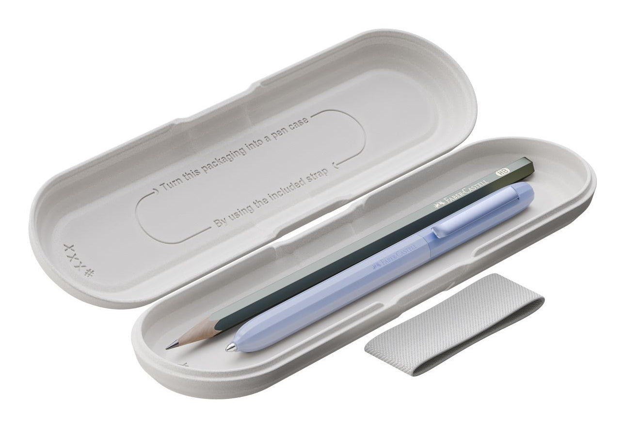 Faber-Castell Avori XB 140663 Dream Weaver Kugelschreiber – Blau, Recycelbarer Kunststoff, Lila, Clip, 1er Pack