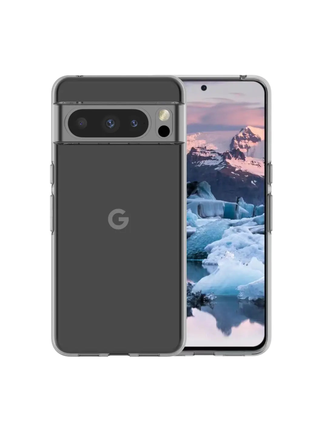 dbramante1928 Greenland Backcover – für Google Pixel 8 Pro, Transparent, schlagfest, UV-beständig