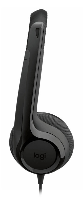 Logitech H390 – Duo Headset – USB-C – Schwarz