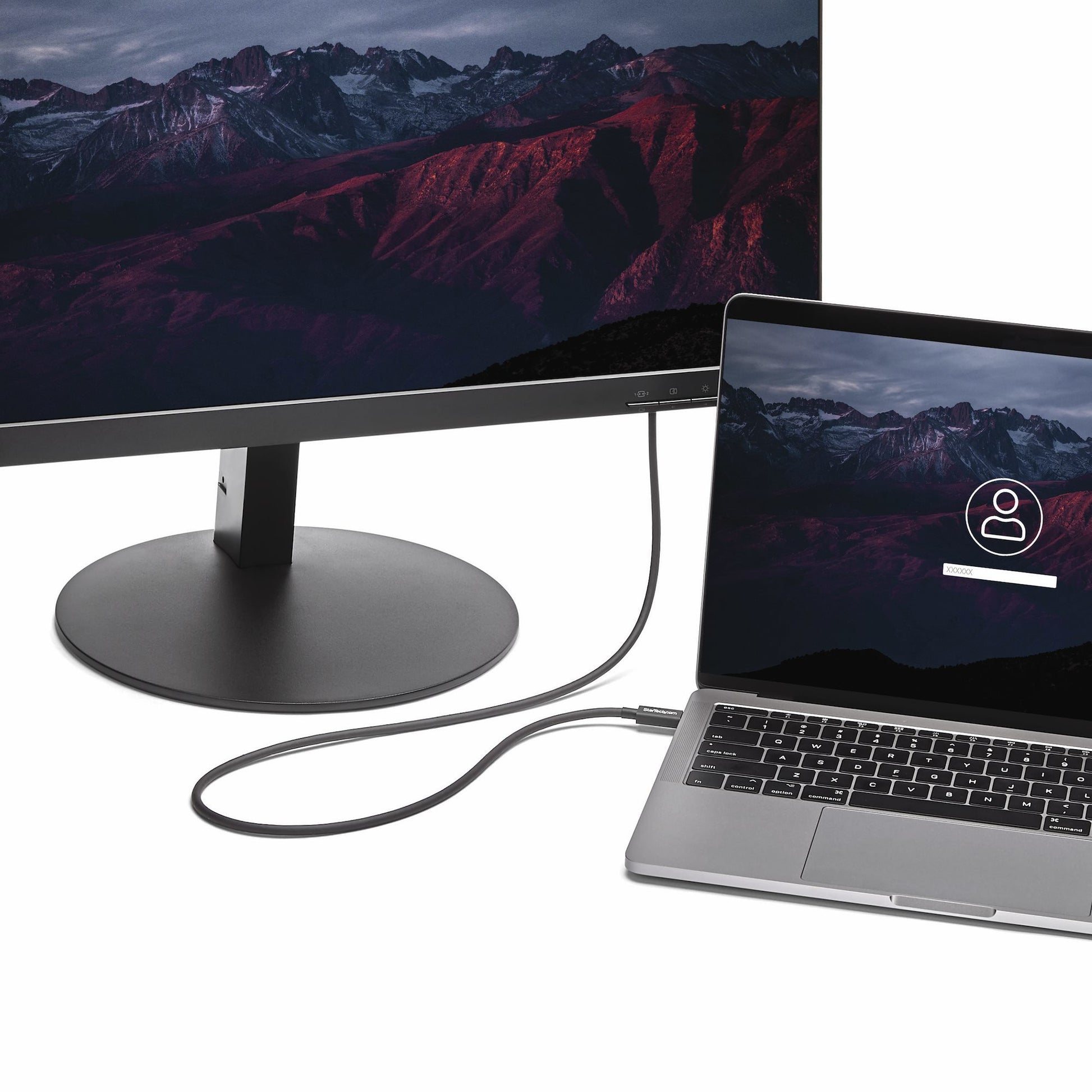 StarTech.com Thunderbolt 3 (USB-C) Kabel – 20 Gbit/s – 2 m – PD 100 W – Schwarz – für USB4 und mehr