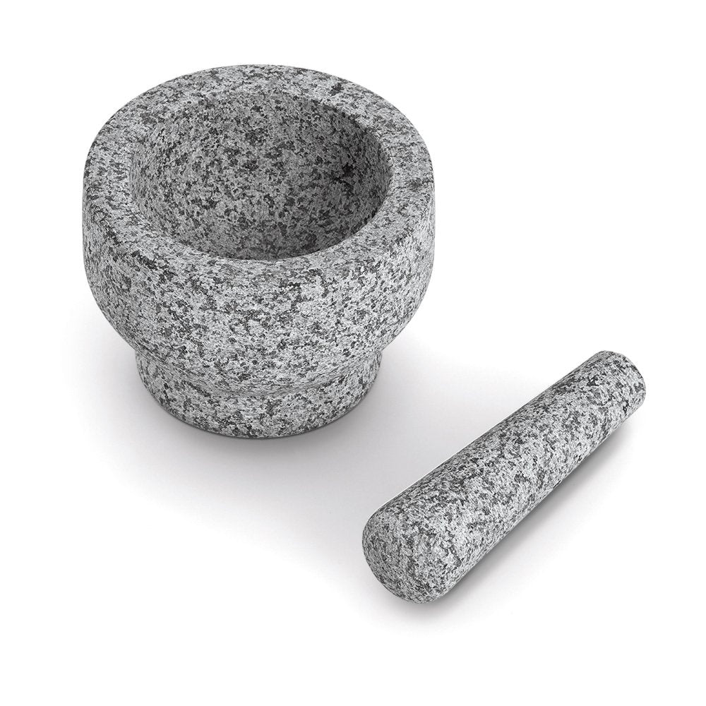 Zeller Present Mörser mit Stössel Ø 14 × 10 cm, Granit, Grau