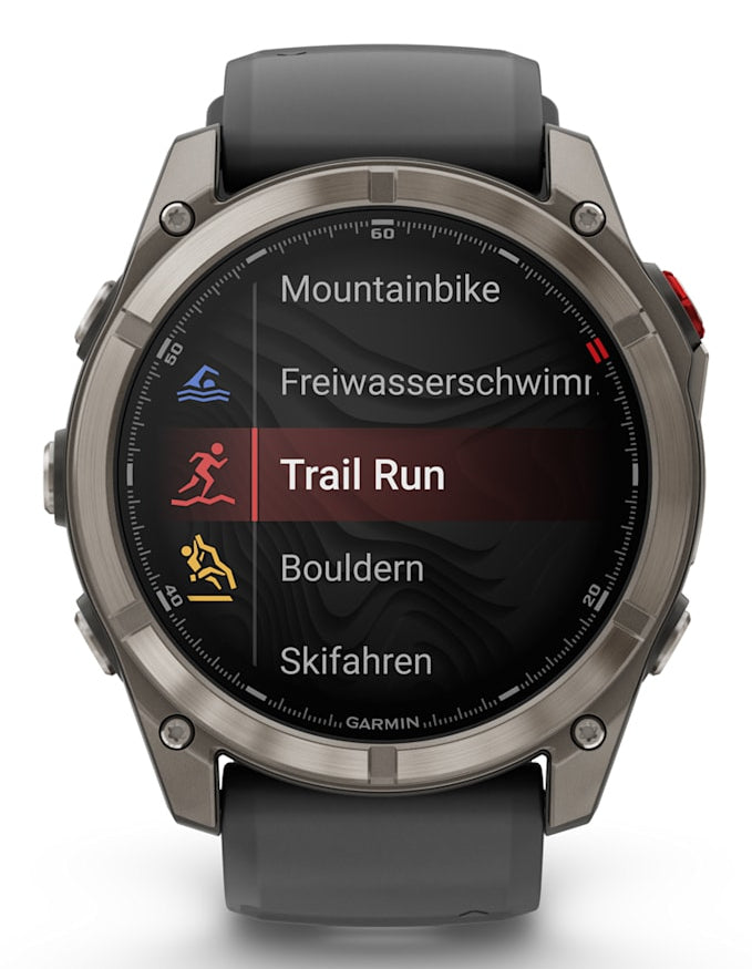 Garmin fenix 8 Pro LTE – GPS-Smartwatch – 51 mm, 1,4" AMOLED, LTE, Saphirglas, 100 m, Graphit/Schwarz