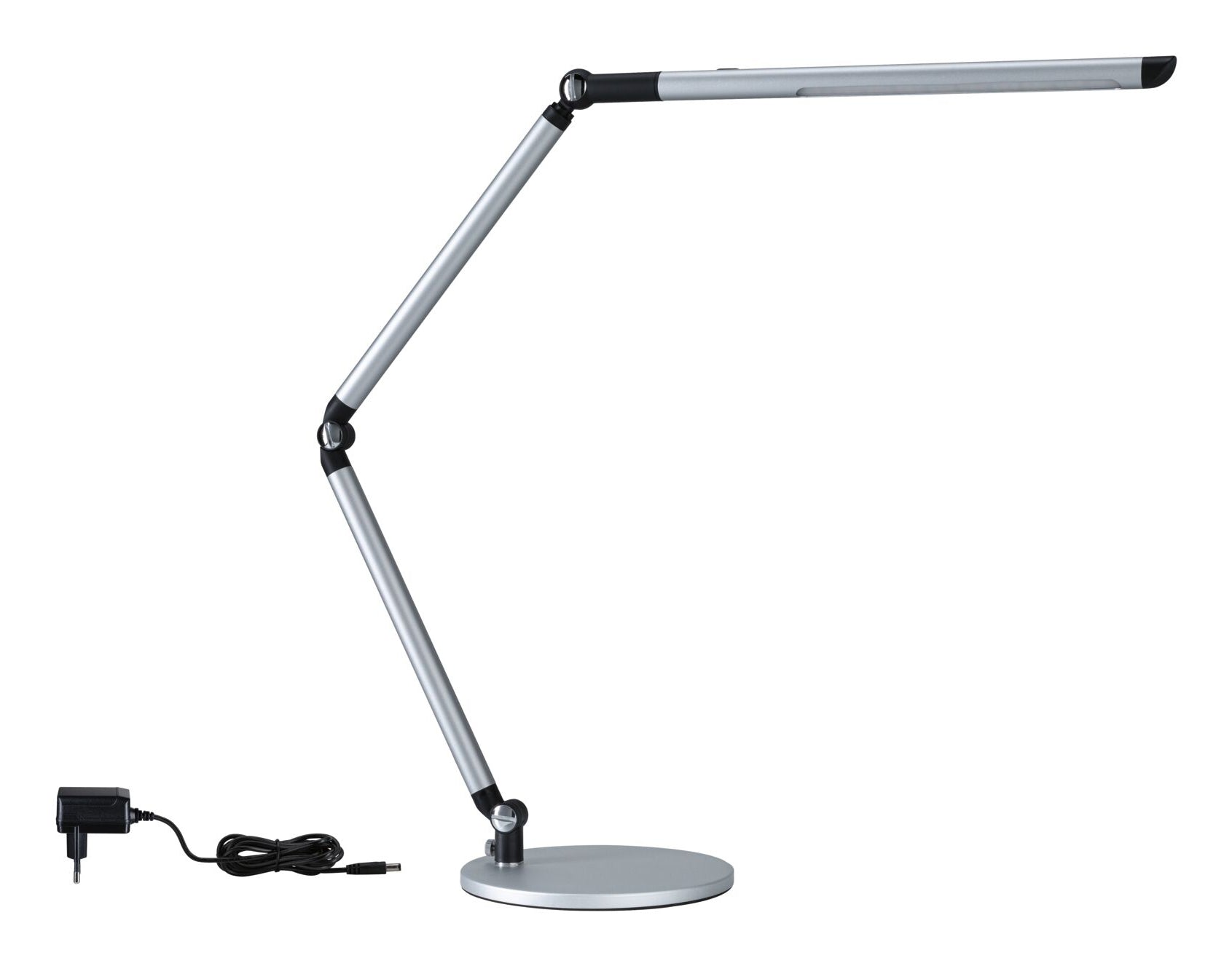 Paulmann Tischleuchte FlexBar – 72,5 × 19 × 36,2 cm, 1000 lm, 9,5 W, 3000–6500 K, dimmbar, silber