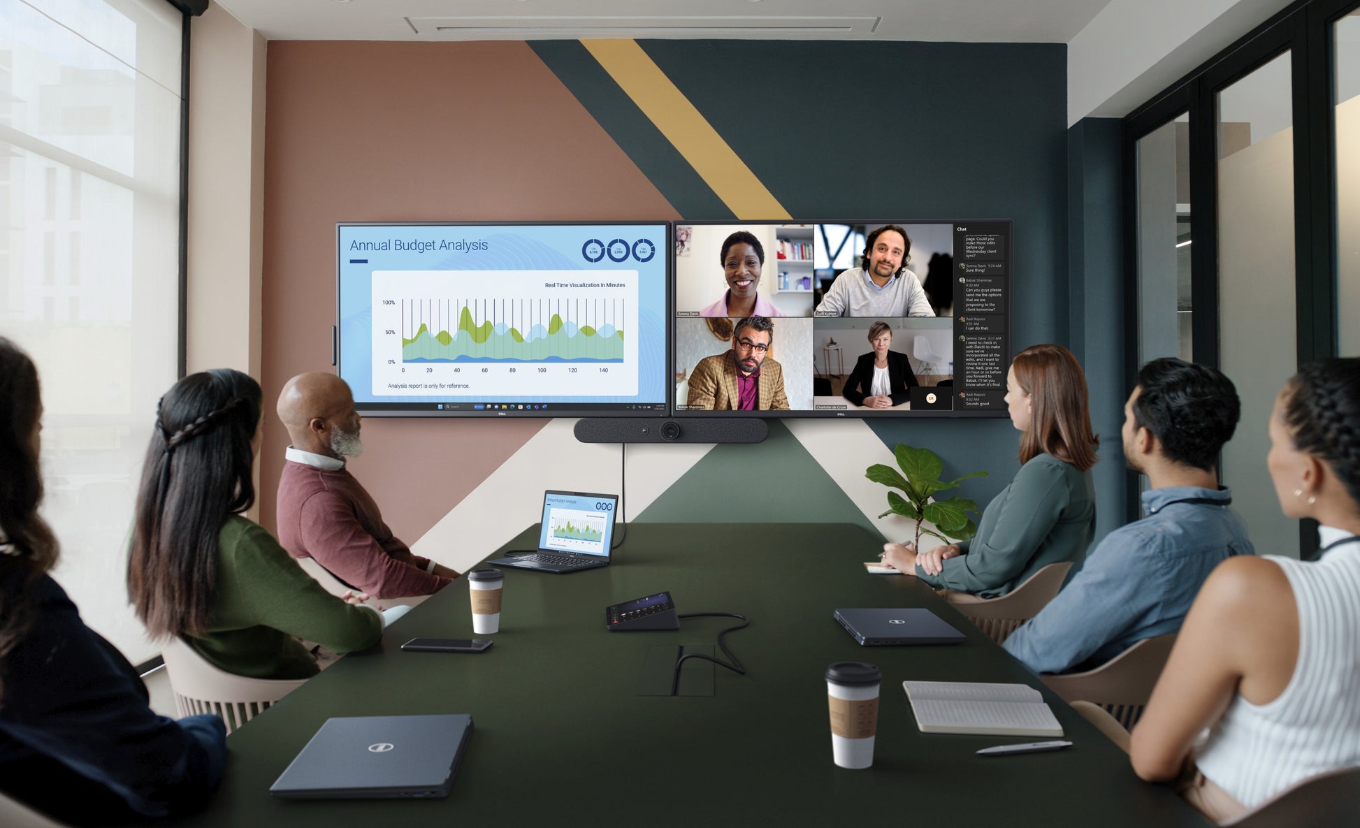 DELL P5525QC – Signage-Display, 54,6", Ultra HD 4K, 400 cd/m²