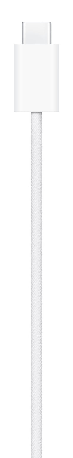 Apple MagSafe Ladegerät – 1 m, Qi2, Schnellladen – für iPhone & AirPods – Weiss