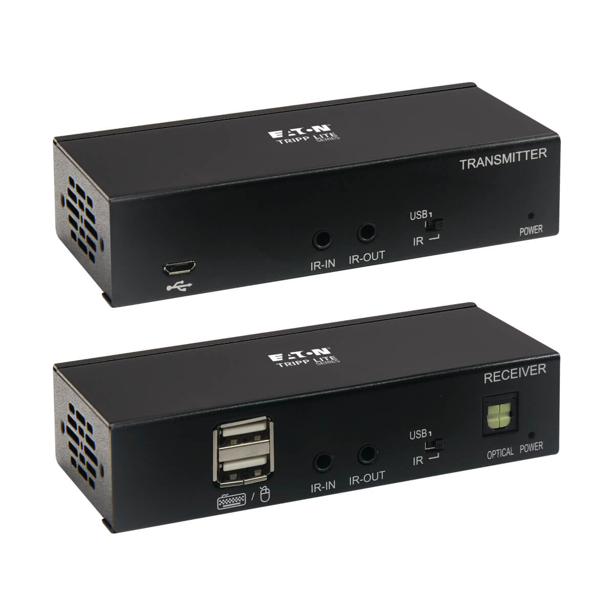 Tripp Lite B127A-1A1-BCBH – KVM-Extender-Set HDMI – 4K/60 Hz, USB-C, PoC, bis 70 m über Cat 6