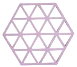 Zone Denmark Topfuntersetzer 14 × 16 × 0,9 cm, Silikon, Violett