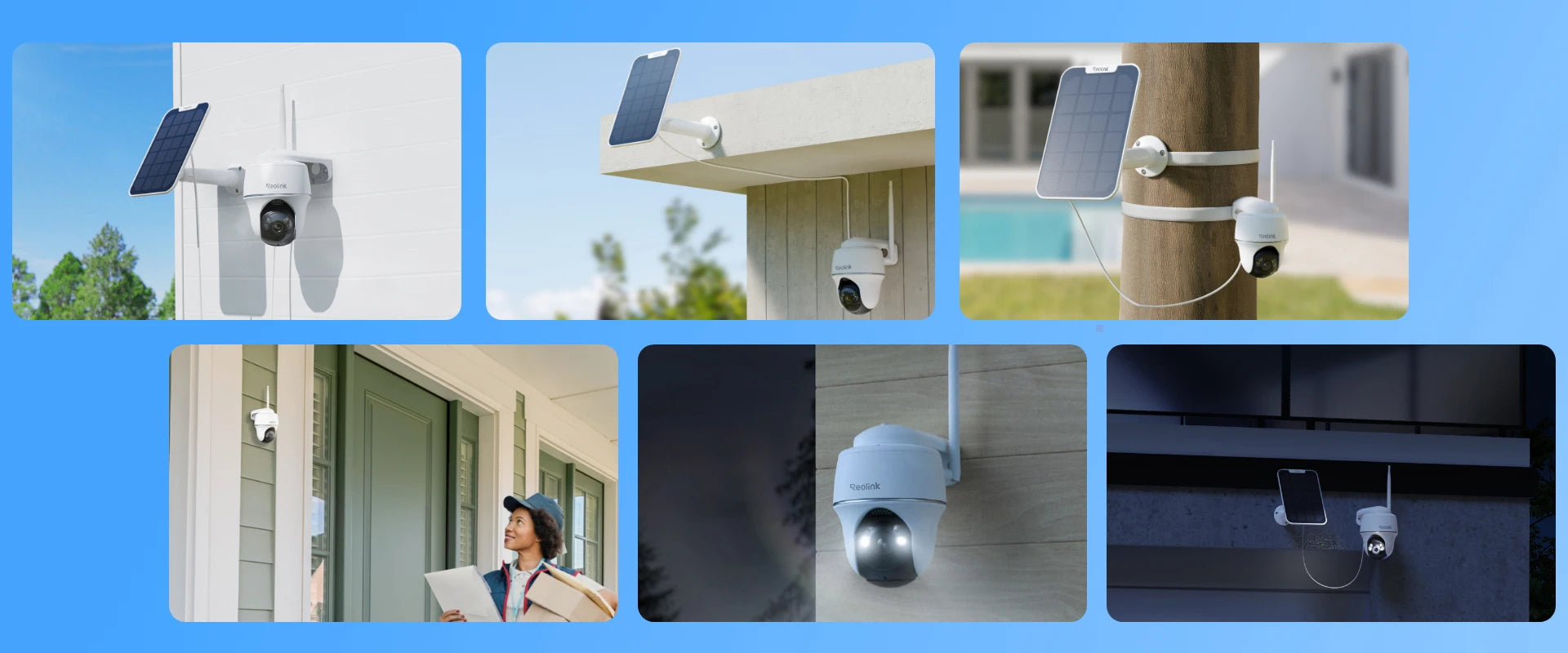 Reolink Argus B430 PTZ – 5MP – IR 10 m – WLAN – IP67