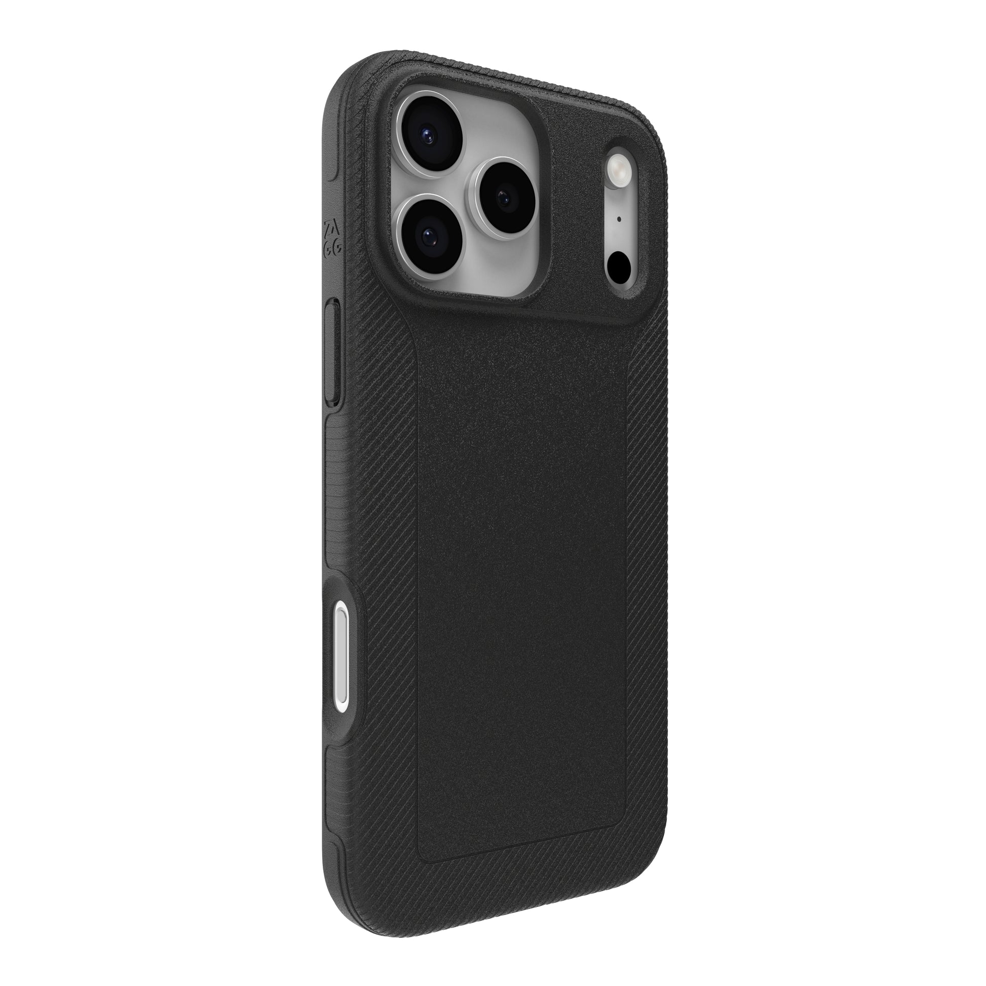 ZAGG Luxe Backcover – für Apple iPhone 17 Pro Max, MagSafe, Graphen, Schwarz, bis 3 m Sturzsicher
