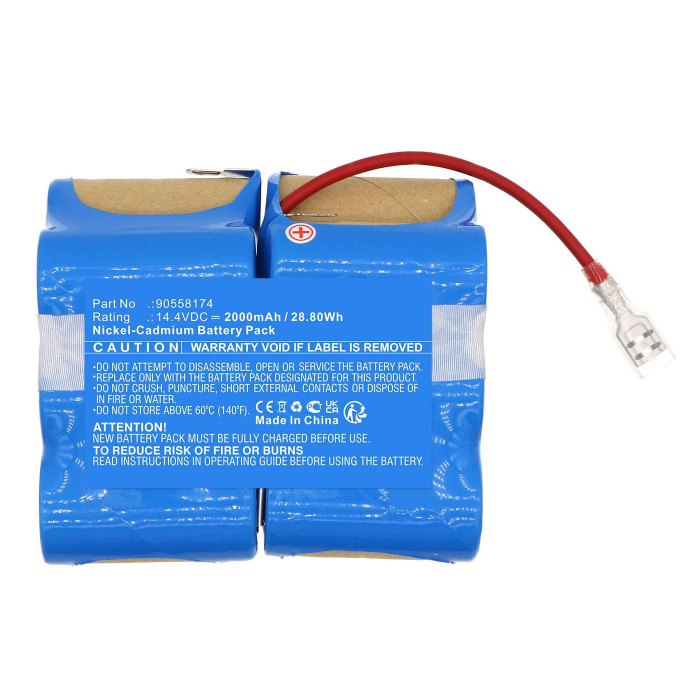 CoreParts Akku MBXVAC-BA0531 – 31,2 Wh, 15,6 V – für Black & Decker